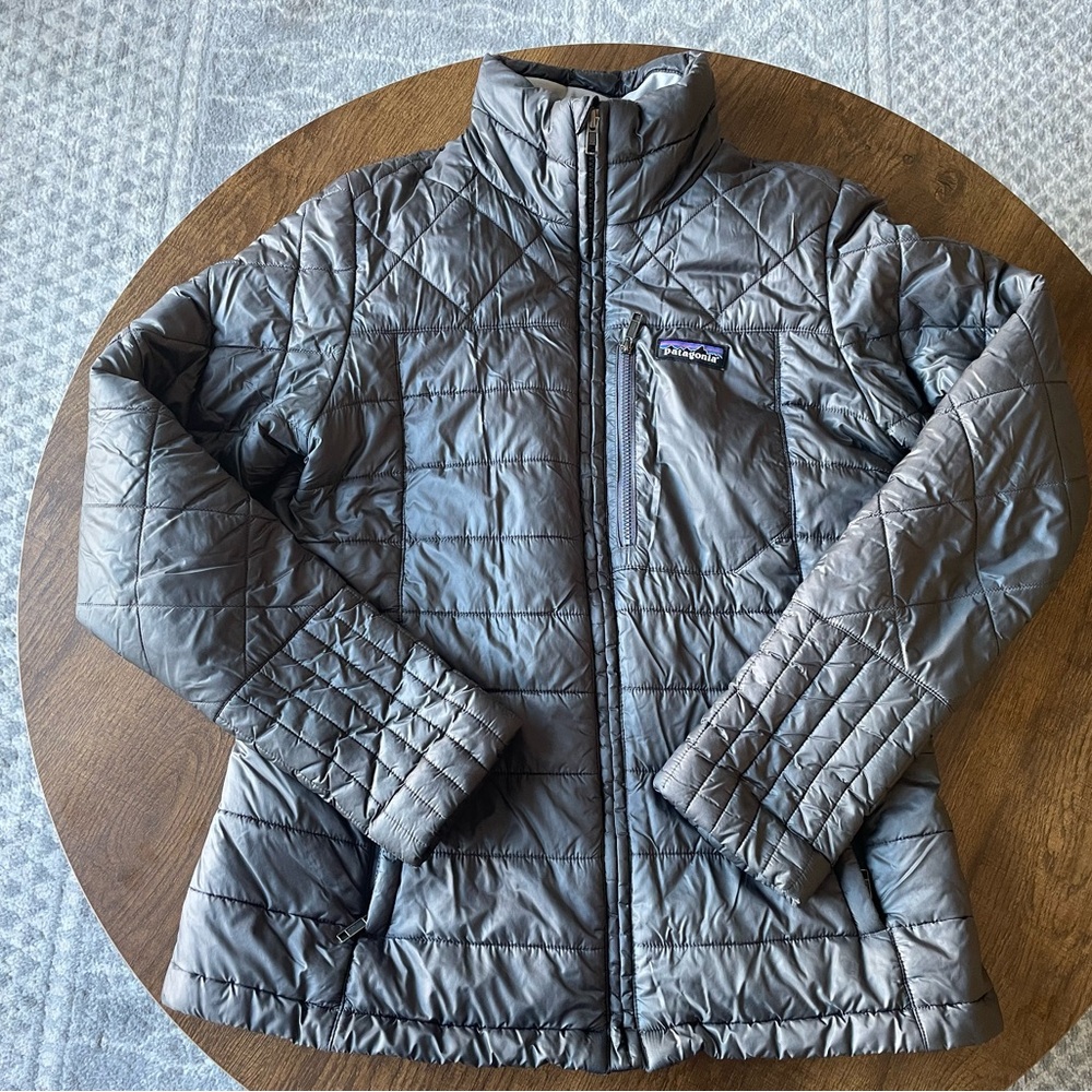 Patagonia Women’s Gray Nano Puff Jacket (Small) - Picture 2 of 5